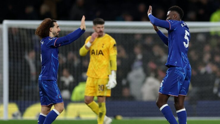 Chelsea, 7 gollü maçta Tottenham’ı devirdi