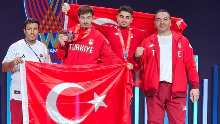 Dünya Halter Şampiyonası’nda millilerden 3 madalya