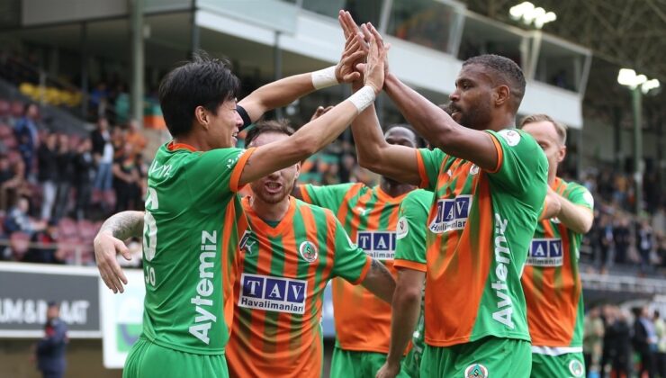 Alanyaspor, Kocaelispor’a 5 attı
