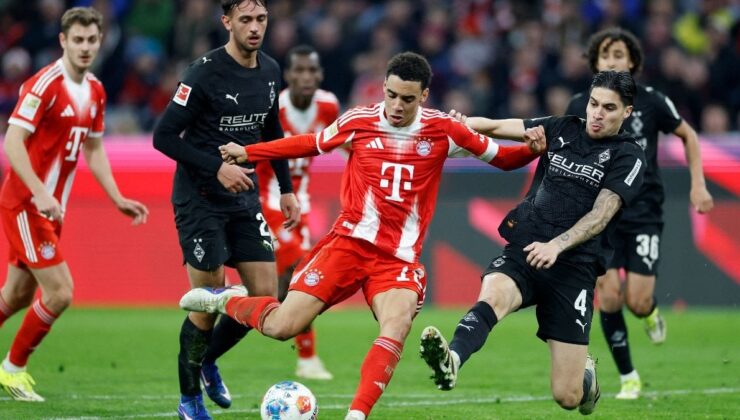 Bayern Münih konutunda Borussia Mönchengladbach’ı rahat geçti
