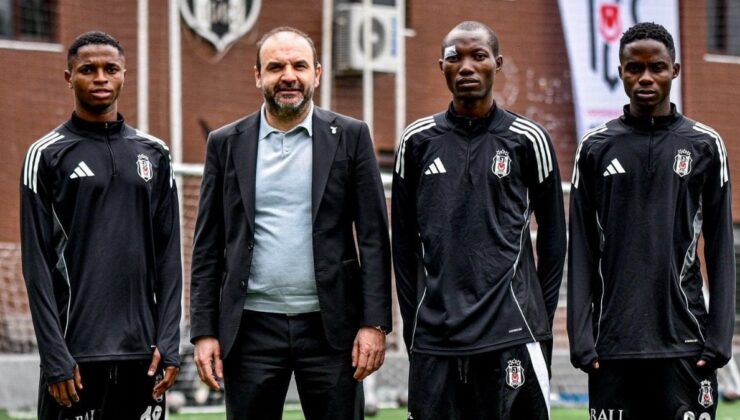 Beşiktaş’tan altyapı atağı: Üç ismi denemeye aldı