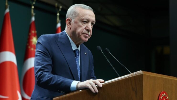 Cumhurbaşkanı Erdoğan, kabine toplantısının akabinde açıklamalarda bulunuyor