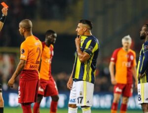 Galatasaray-Fenerbahçe derbisine kartlar damga vuruyor