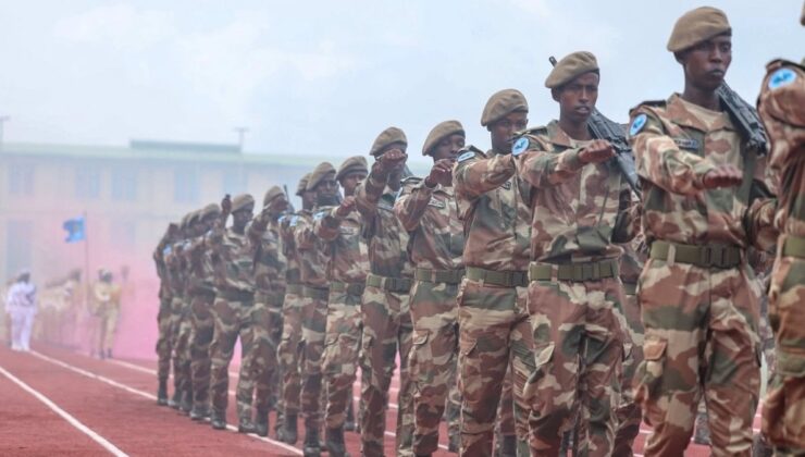 Somali’de TSK tarafından eğitilen Gorgor Özel Kuvvetleri’nden gövde gösterisi