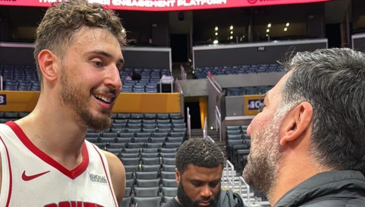 Çocukluk hayaliydi! Berkay Ateş’in NBA pozları