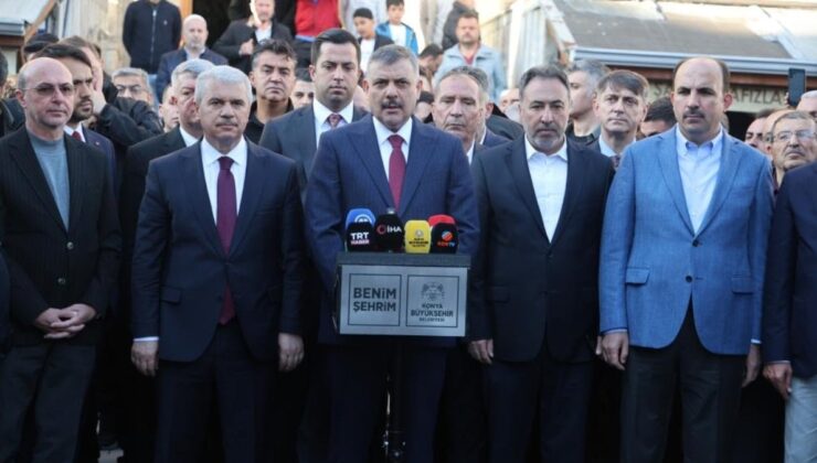 İçişleri Bakanı Mustafa Çiftçi, bayram namazını Konya’da kıldı
