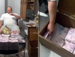 Kurbanlıklarını satan besici balya balya paralarla kamera karşısına geçti