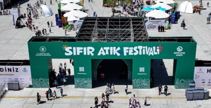 Sıfır Atık Şenliği’nin güç gereksinimi yenilenebilir kaynaktan karşılandı