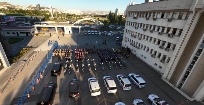 Ankara’da NATO önlemlerine ait uygulamalarda 4 binden fazla aranan kuşkulu yakalandı