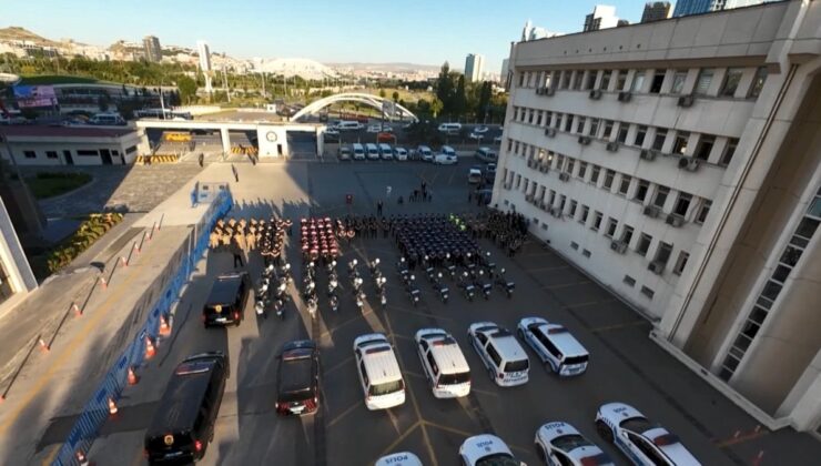 Ankara’da NATO önlemlerine ait uygulamalarda 4 binden fazla aranan kuşkulu yakalandı