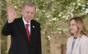 Cumhurbaşkanı Erdoğan, İtalya Başbakanı Giorgia Meloni ile görüştü