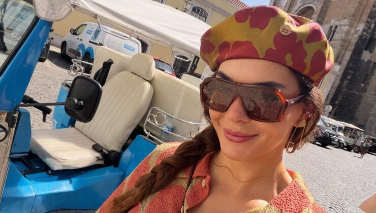Ebru Şahin ve Cedi Osman Portekiz’de! Lizbon’dan tatil kareleri paylaşıldı