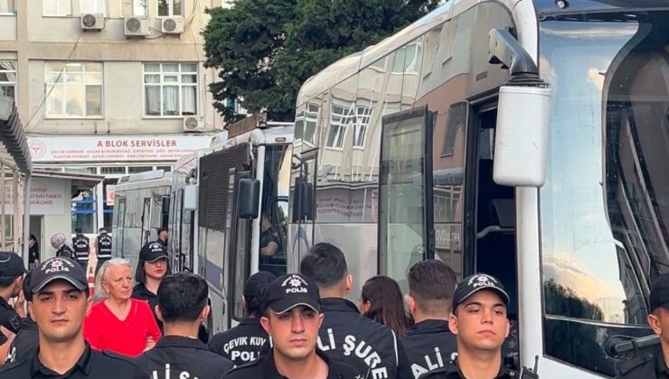 İzmit Belediyesi’ne yönelik soruşturma kapsamında şüpheliler sıhhat denetiminde