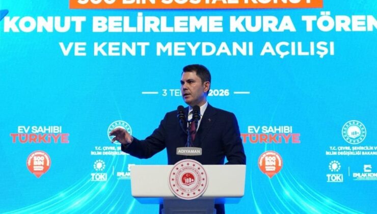 Murat Kurum: 2 yılda 11 ilde 455 bin konutumuzu tamamladık
