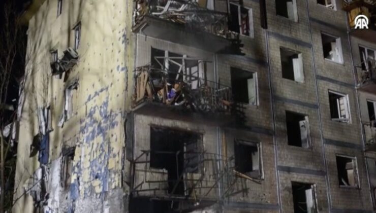 Rusya’nın Kiev’e düzenlediği hava atağında 9 kişi öldü, 28 kişi yaralandı